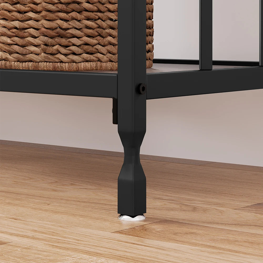 Console Table 105cm Sofa Tables Narrow Entryway Table Metal Frame Behind Couch Table for Living Room Foyer Hallway Bedroom