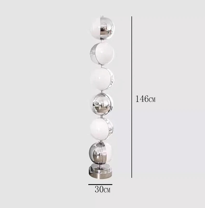 Modern minimalist LED floor lamp, living room, bedroom, study, Nordic Ins style creative remote control dimming vertical lamp