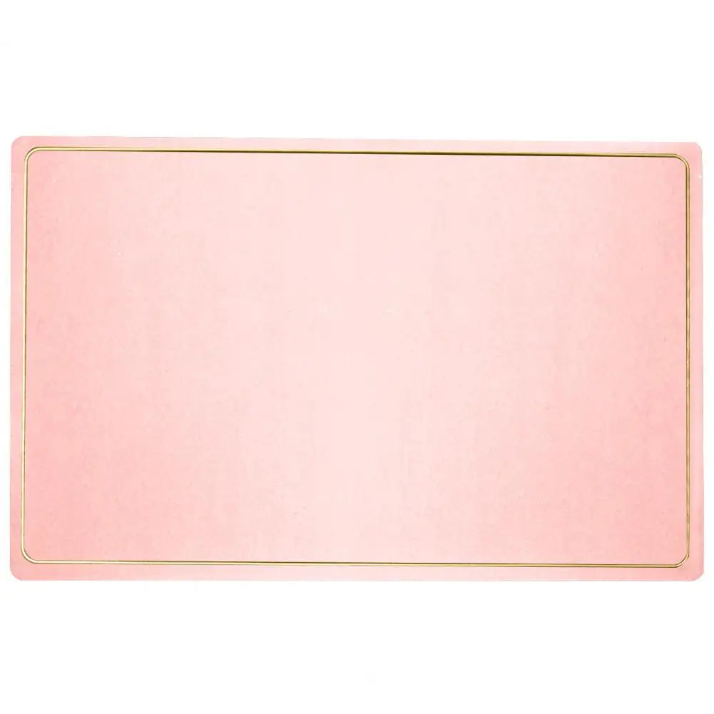 Place Mat for Dining Table Easy to Clean Place Mat Waterproof Faux Leather Double-sided Place Mat Heat Insulation for Kitchen