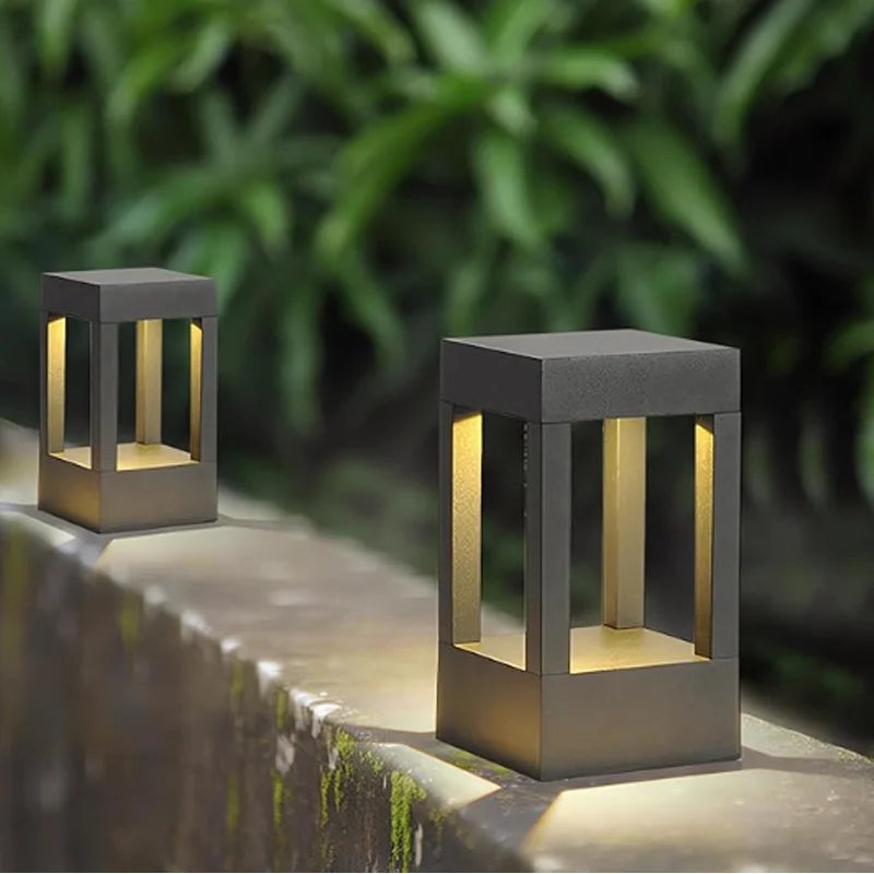 Outdoor Lawn Lamp LED Waterproof Lawn Light Garden Patio Porch Floor Lamps Swim Pool Grassland Road Lighting Decoration Lights