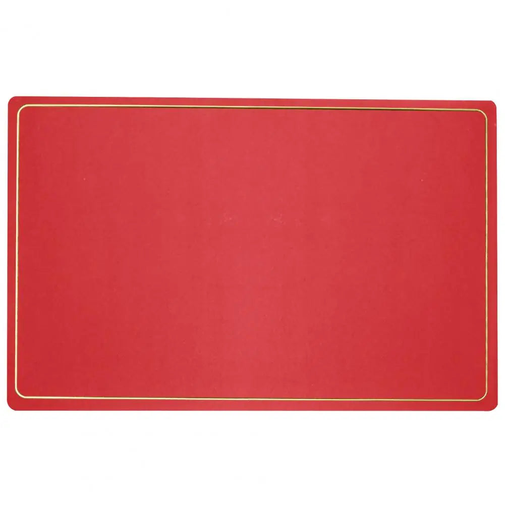 Place Mat for Dining Table Easy to Clean Place Mat Waterproof Faux Leather Double-sided Place Mat Heat Insulation for Kitchen