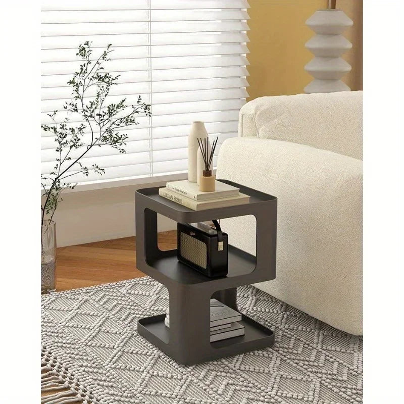 small bedside cabinet, luxurious and simple modern coffee table, a few sides, Nordic creative living room, a few corners.