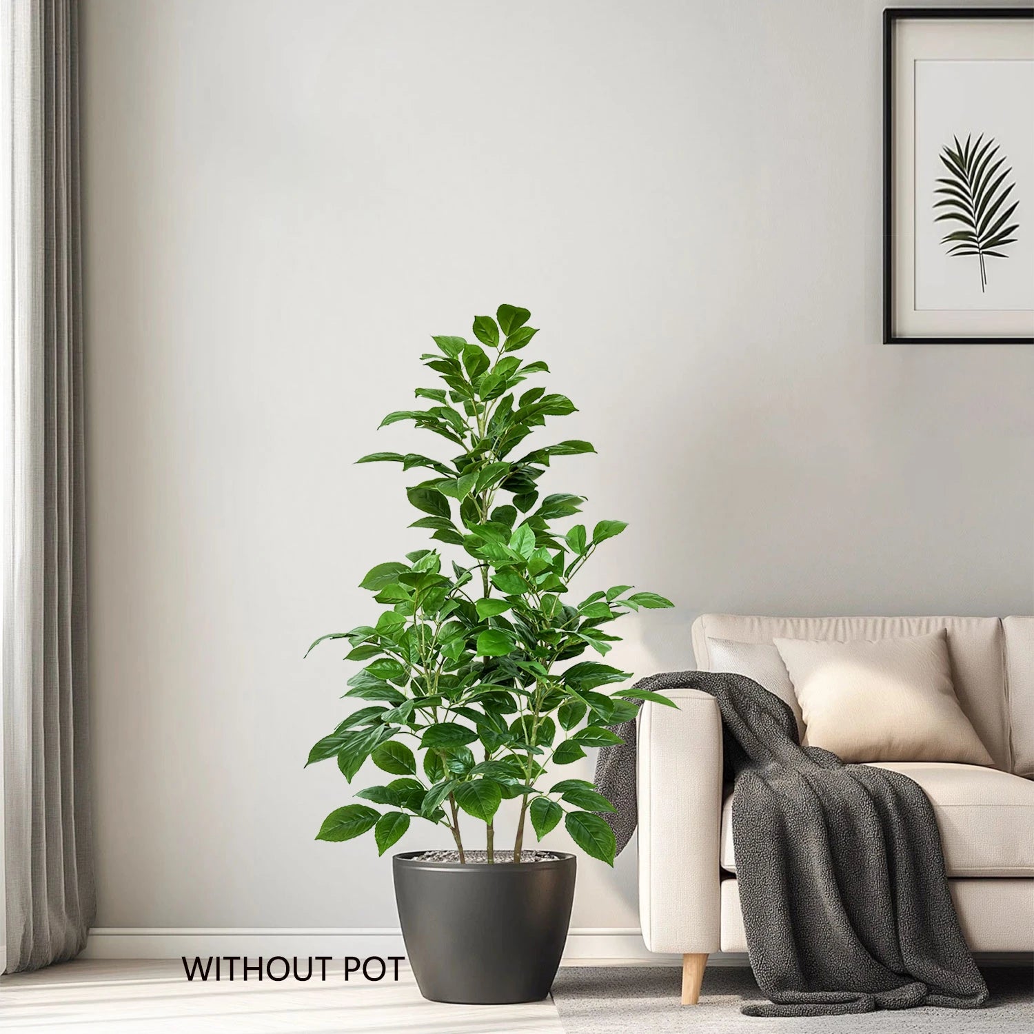 Artificial Green Tree – Realistic Touch Indoor & Outdoor Décor (105–240 cm)