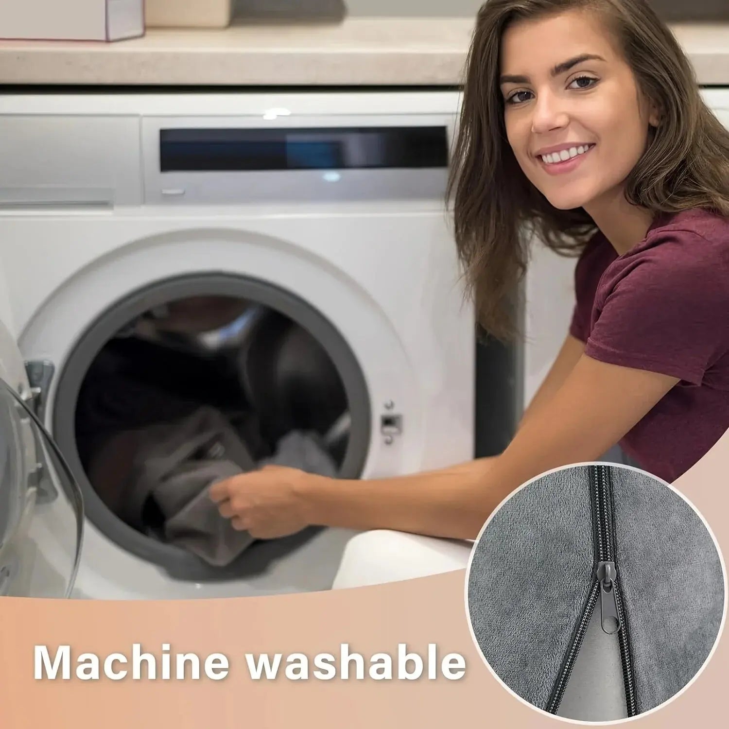 Bedrest Back Pillow for Bed Sitting up, Backrest Cushion for Reclining/Gaming/Resting/Watching TV, Couch or Floor Reading Pillow