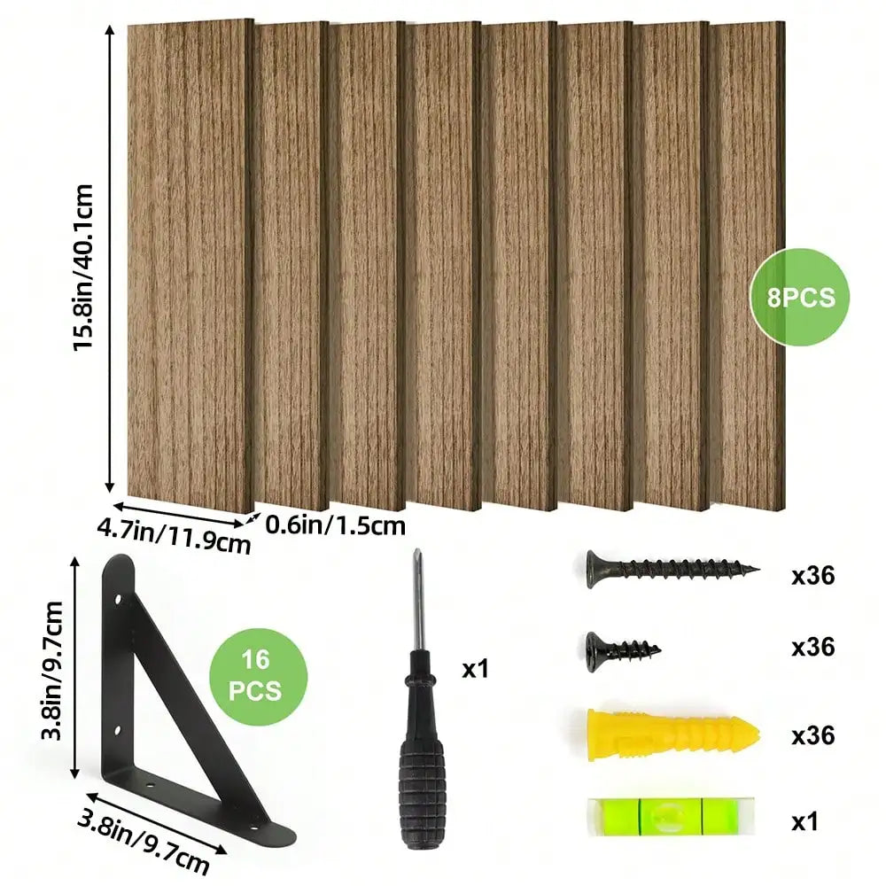 Superlele 5/8pcs Floating Wall Shelves: Multi-Hue Racks for Plants, Photos & Trophies