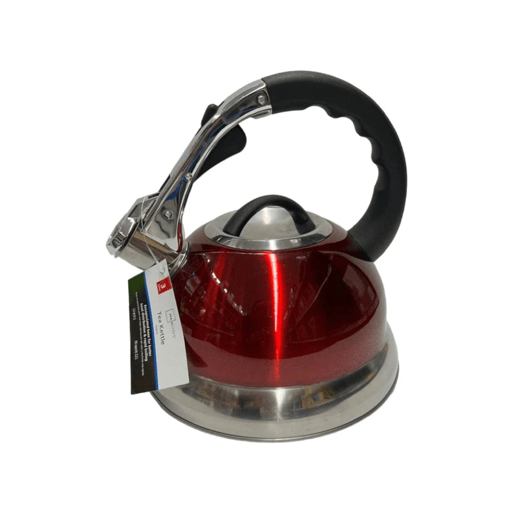 Stainless Steel Whistling Kettle – 3L Induction Compatible Tea & Coffee Kettle
