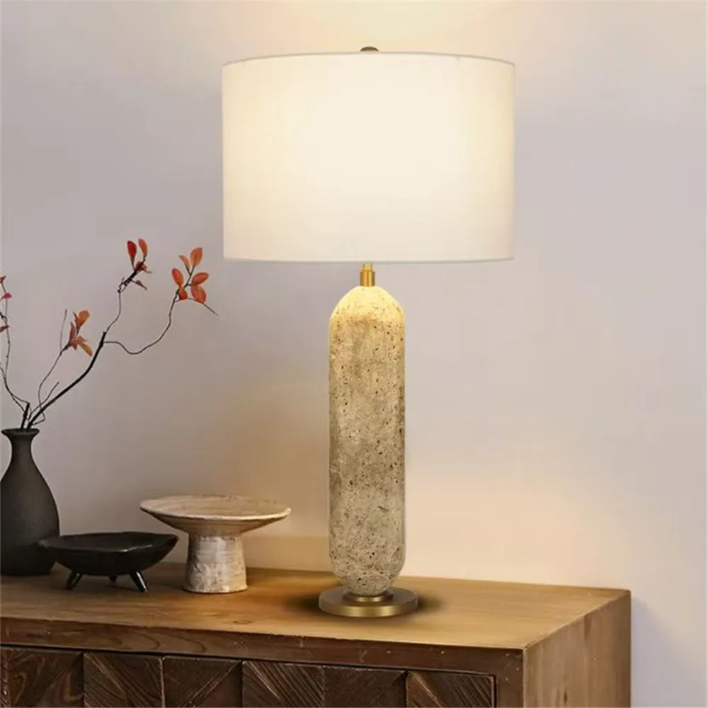 Contemporary Luxury Table Lamp LED American Creativity Living Room Bedroom Study Villa Hotel Bedside Household Desk Light