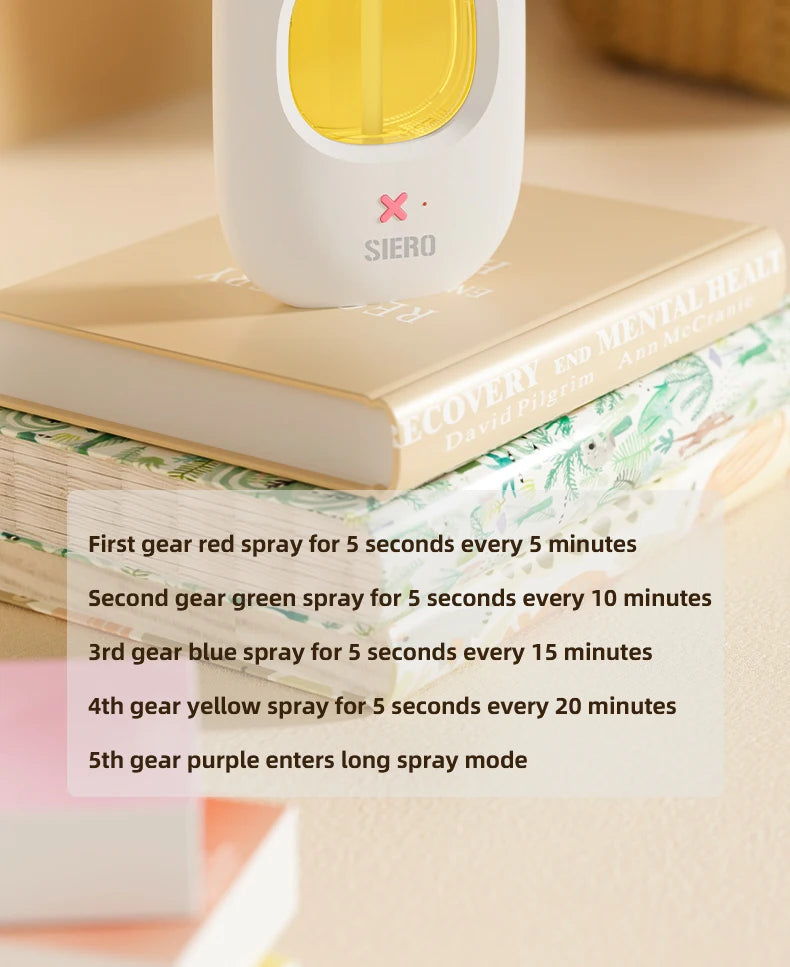 Cute Appearance Aromatherapy Diffuser Car Office Bedroom Living Room Kitchen Deodorant Portable Aromatherapy Machine