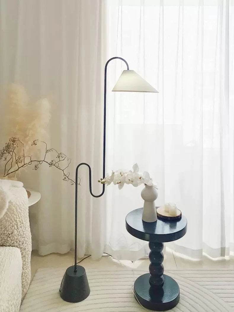 Middle Century Floor Lamp Unique Led Living Room Corner Lamp For Villa Bedroom Bedside Home Decor Simple Safa Side Reading Light