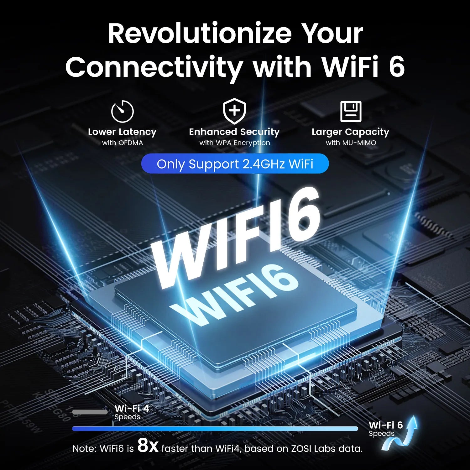 Modern Geometric Pillow Covers – Blue Abstract Boho (4-Piece Set, 18×18 in)