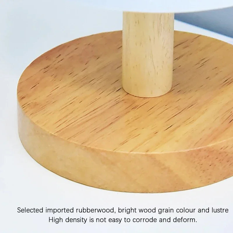 LED Table Lamps Decoration Plum Blossom Desk Dimmable EU Plug Night Light Chinese Style Fabric Simple  Bedroom Bedside Lights