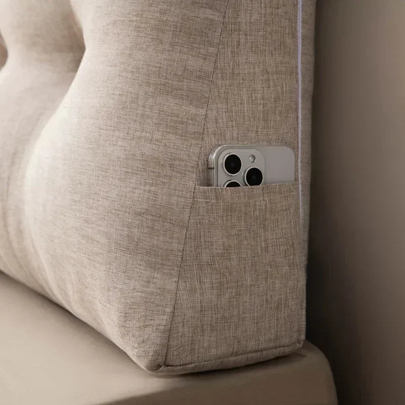 Headboard Pillow Triangle Cushion Backrest Pain Relief Sofa Waist Cushion Wedge Sleeping Pillow for Decorative Pillows for Bed