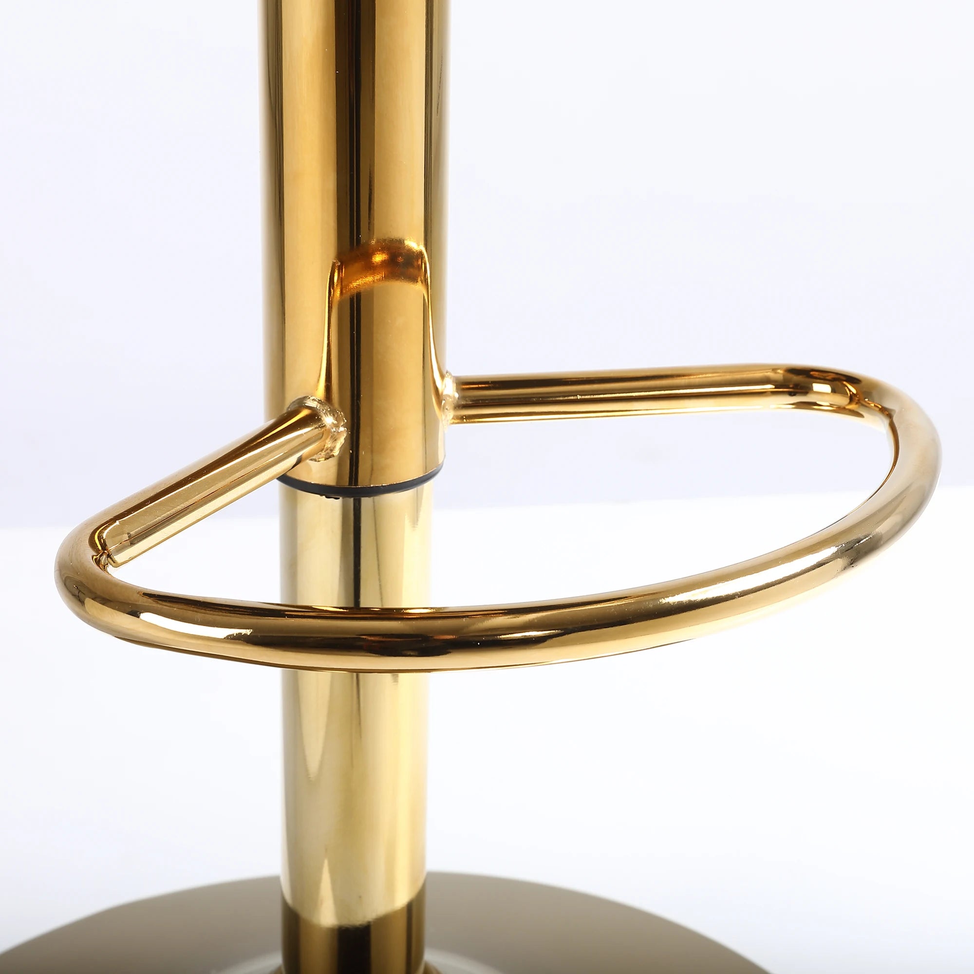 Velvet Swivel Bar Stools – Set of 2 Upholstered Chairs with Pillow