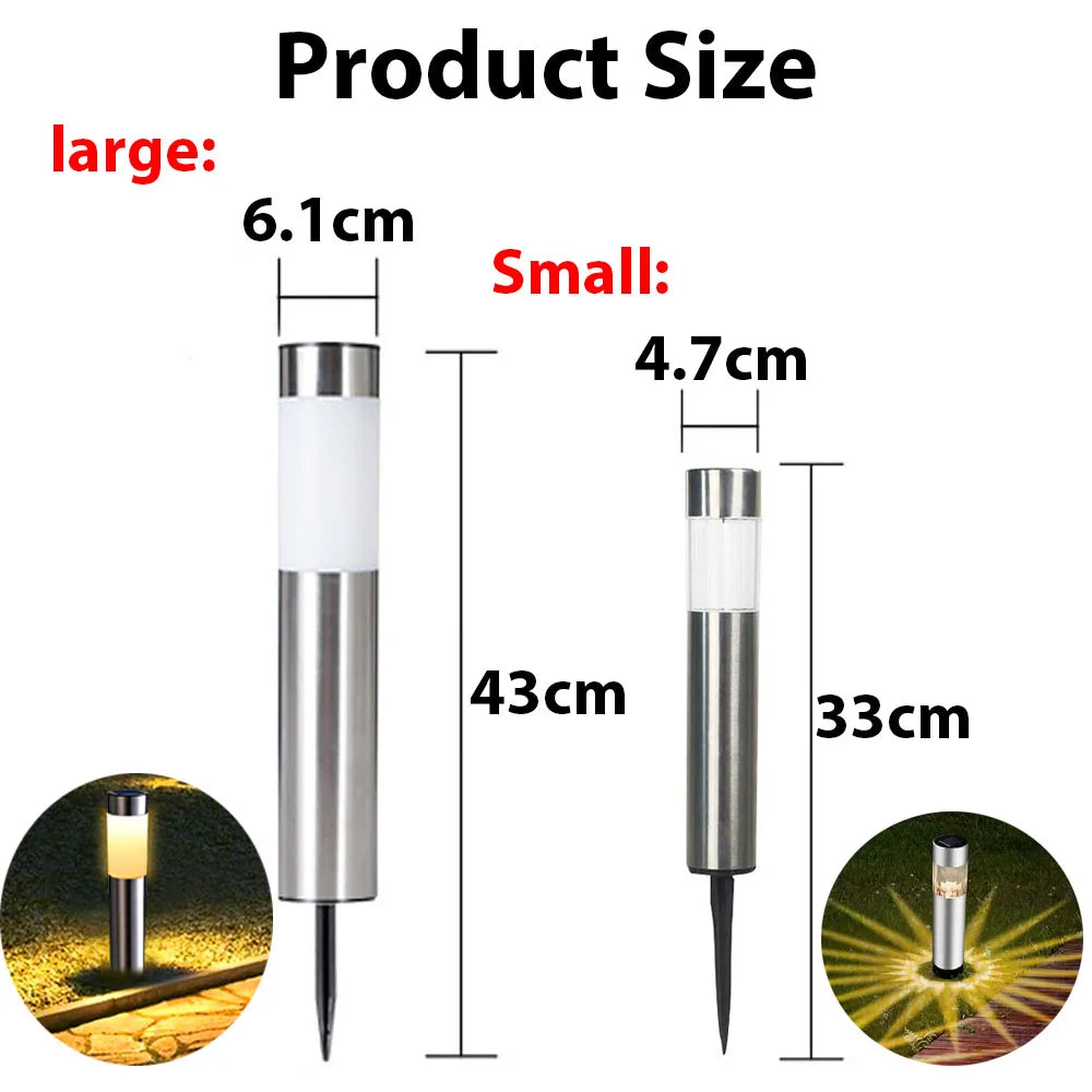 Solar Garden Pathway Lights – Outdoor LED Ground Lights (Pack Options)