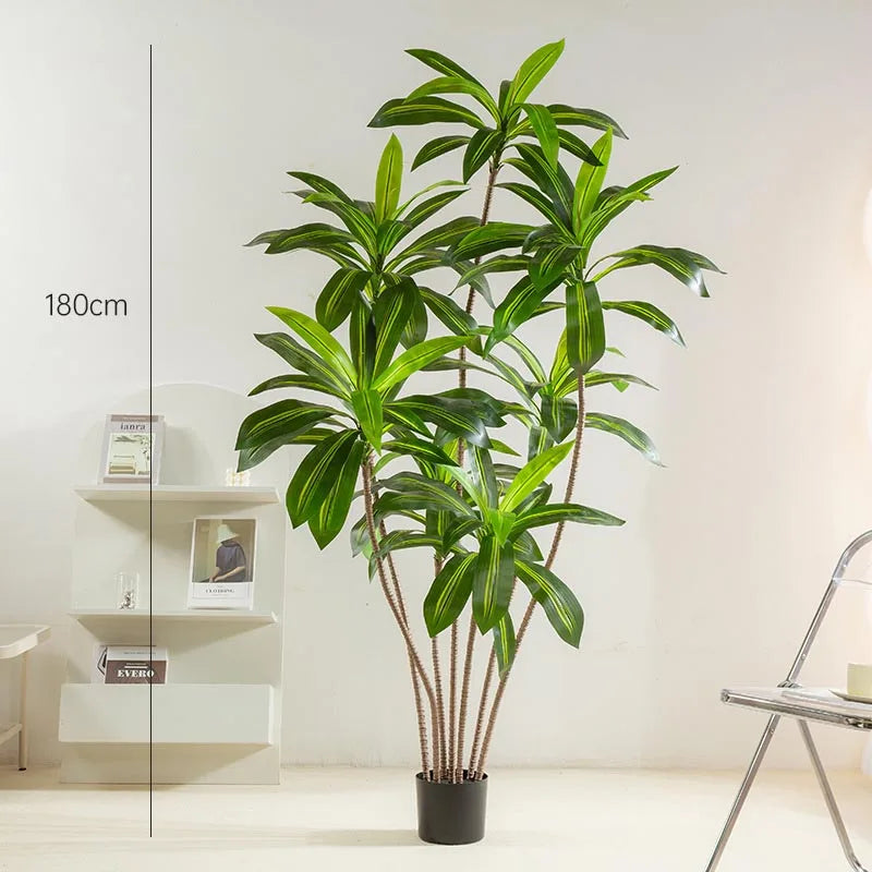 Home Ornament Large Floor Simulation Green Plant Brazilian Wood Potted Plant Home Interior Decoration Ornament Simulation Tree