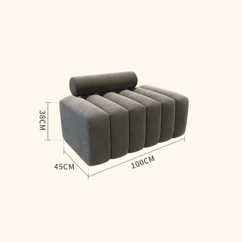 Modern Nordic Shoe Changing Stool – Light Luxury Porch & Living Room Bench