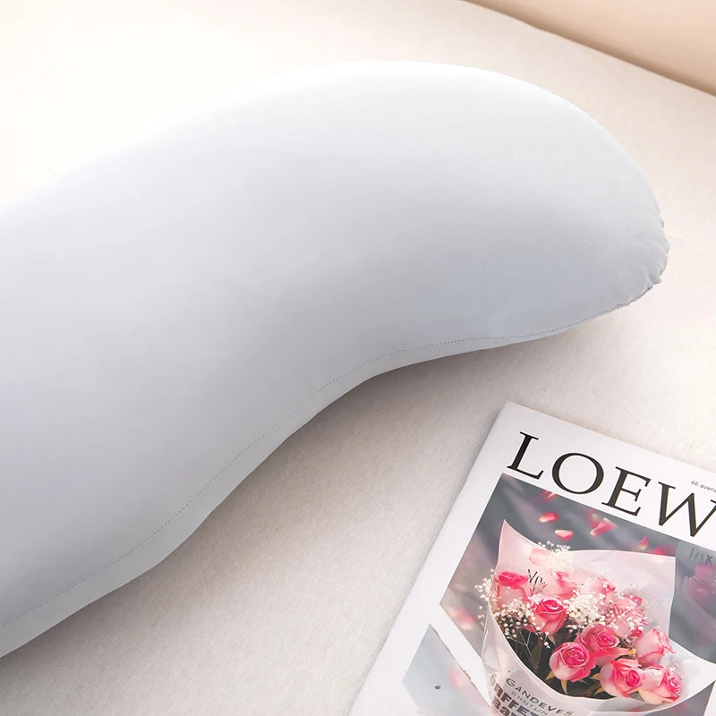Ergonomic Double Wave Curve Side Sleeper Pillow for Comfortable Sleeping Supportive Pillow