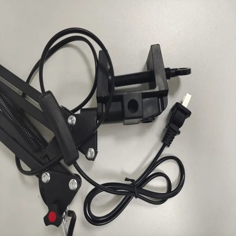 Study Table Lamp with Clamp School Computer Desk Lamps Folding Office Light Manicure Room Desks LED Nail Gel Lights