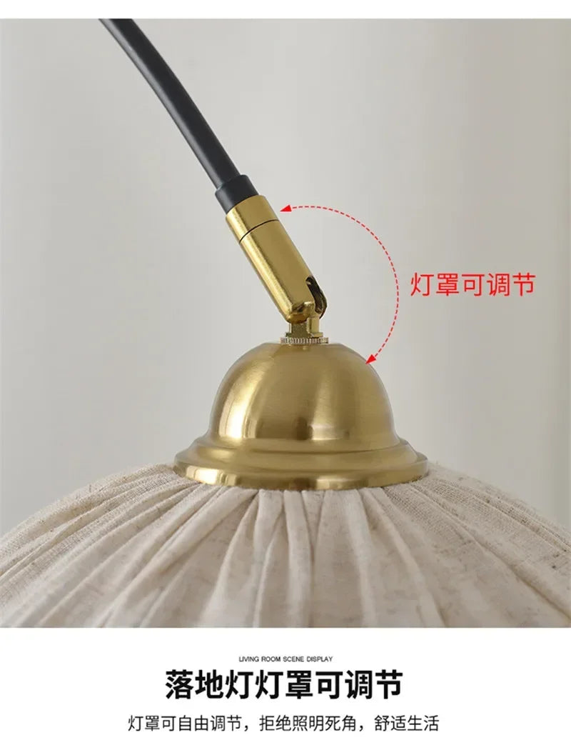 DORIAN Contemporary Floor Lamp Luxury Living Room Bedroom Study Villa Hotel LED Retro Creativity Decorative Standing Light