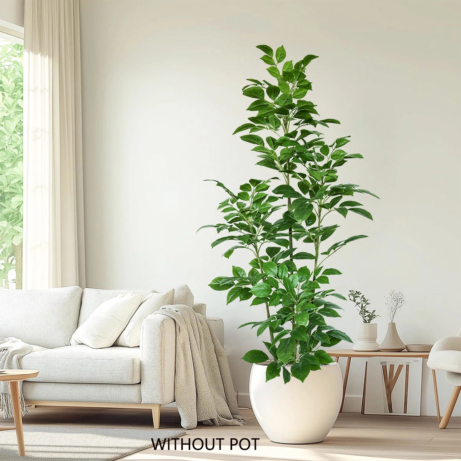Artificial Green Tree – Realistic Touch Indoor & Outdoor Décor (105–240 cm)