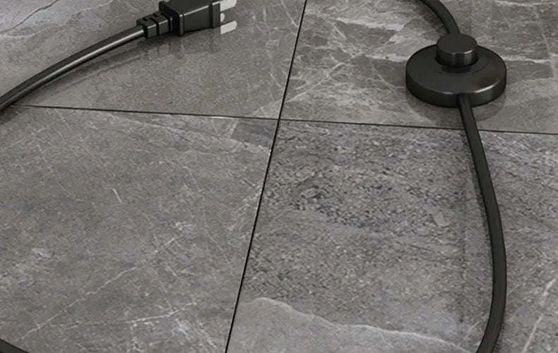 LED Tea Table Floor Lamp Living Room Decoration Bedroom Bedside Lighting Modern Marble Stand Light Black Beige E27