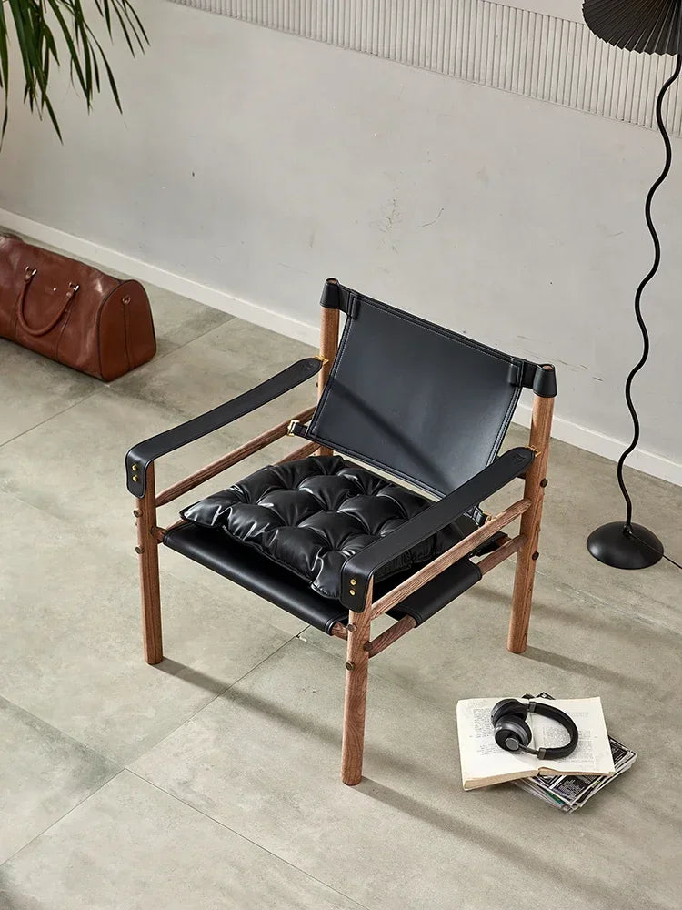 Designer Vintage Accent Chair – Single Lounge Sofa Chair