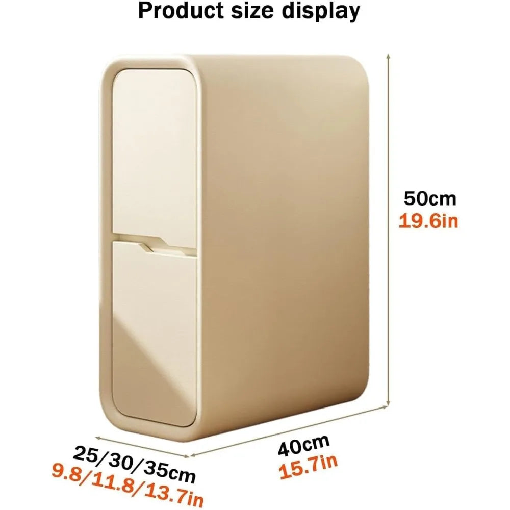 Compact Drawer Nightstand in Solid Wood with PU Finish, Minimalist Bedside Table, Space-Saving Nightstand, Petite End Table