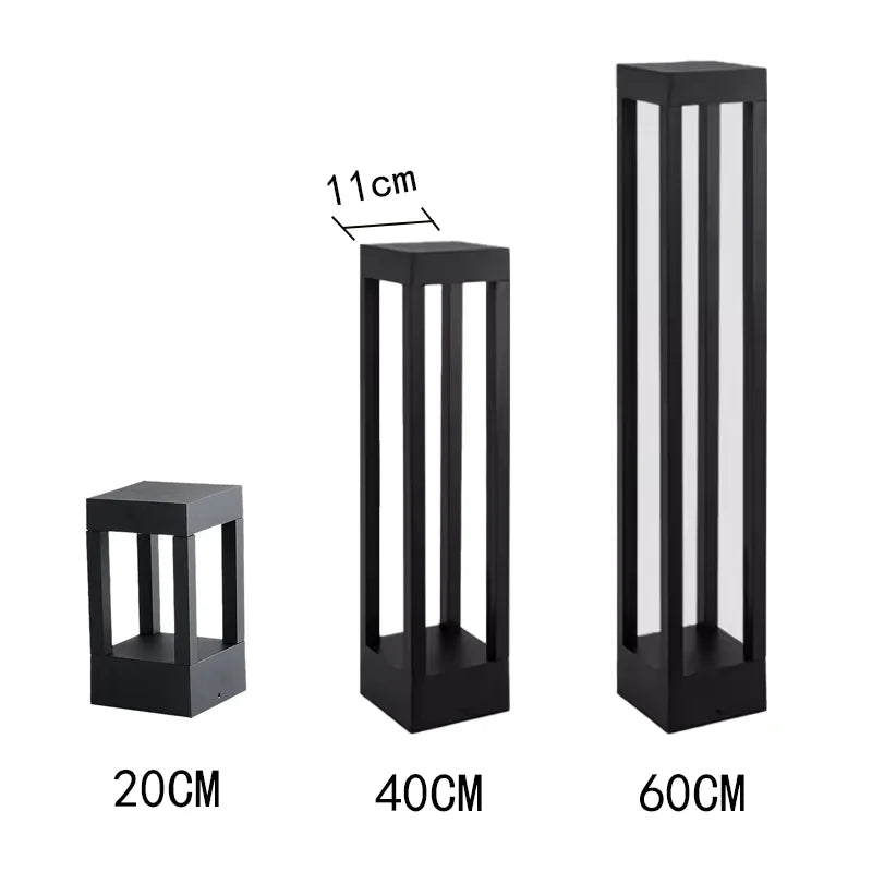 Outdoor Lawn Lamp LED Waterproof Lawn Light Garden Patio Porch Floor Lamps Swim Pool Grassland Road Lighting Decoration Lights