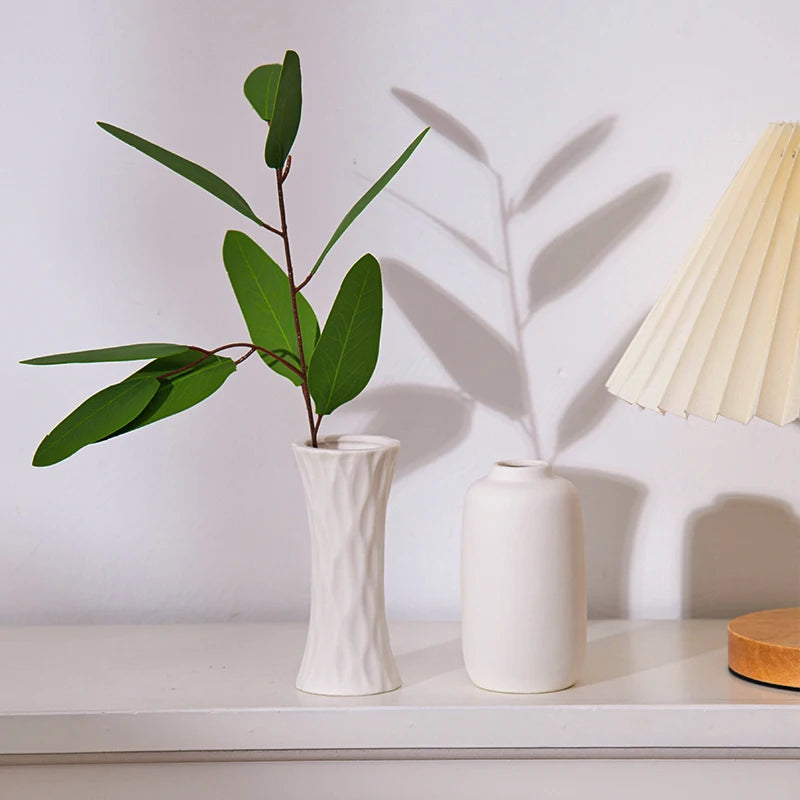 Ceramic Fired Vases,Hydroponic Dried Flower Utensils,Ornaments,Home Living Room Tables,Decorative Vases,Shaped Ceramic Vases