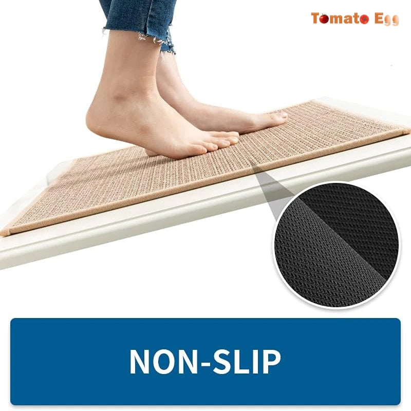 Microfiber Kitchen Rug Non-slip Washable Absorbent Kitchen Rug Wear-resistant Thick Corridor Carpet Home Door Floor Mats