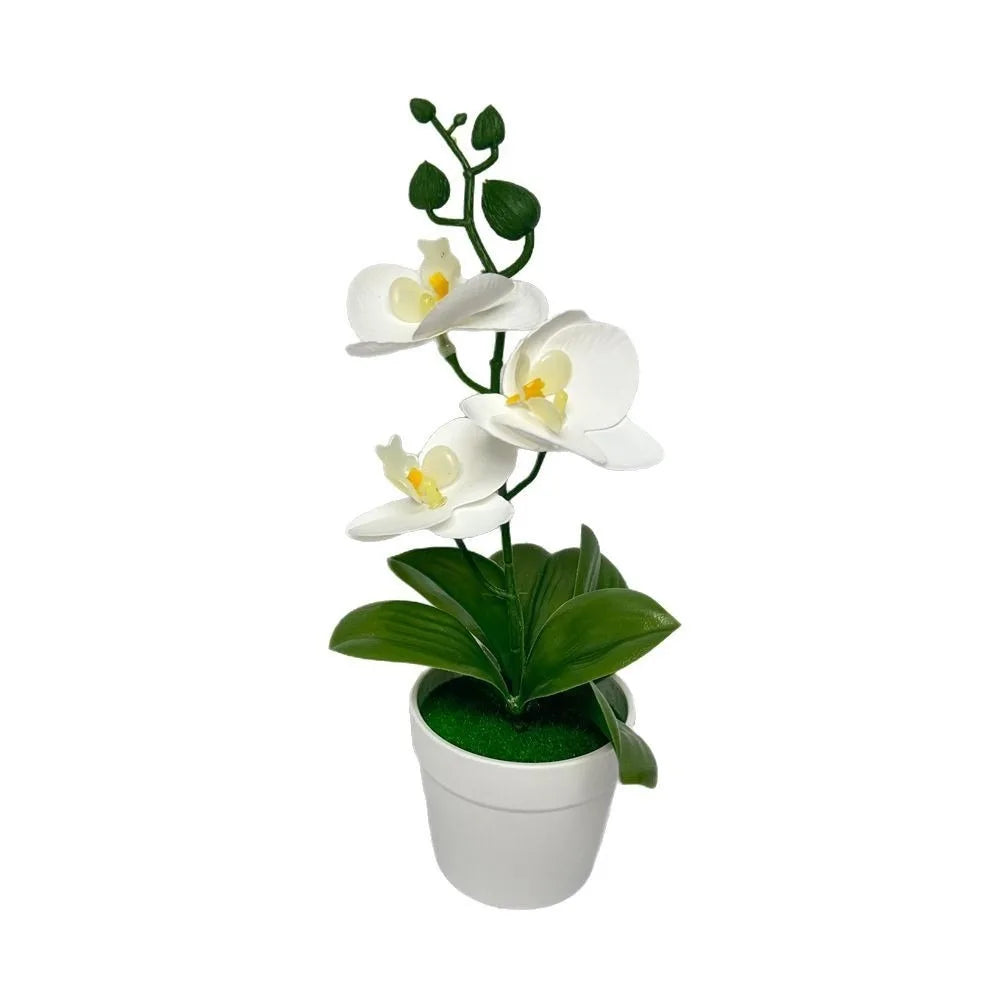 Creative 26cm Simulated  Orchid DIY Gifts Artificial Flower Bonsai Faux Flowers for Home Wedding Decor