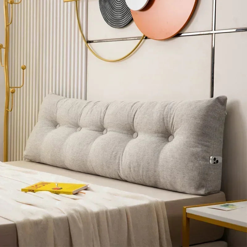Headboard Pillow Triangle Cushion Backrest Pain Relief Sofa Waist Cushion Wedge Sleeping Pillow for Decorative Pillows for Bed