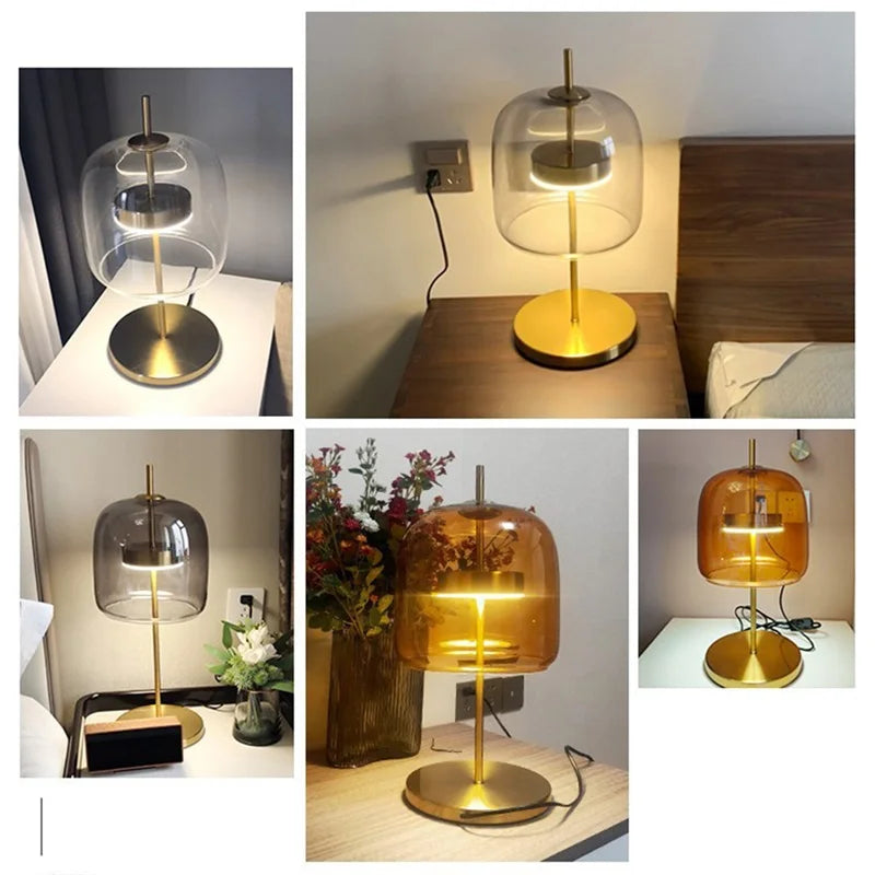 ANITA Nordic Creative Table Lamp Contemporary Desk Light LED for Home Bedside Decoration