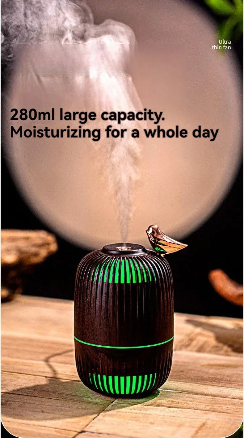 Dreambird Humidifier Home Office Desktop Atmosphere Light Air Water Humidifier Gift