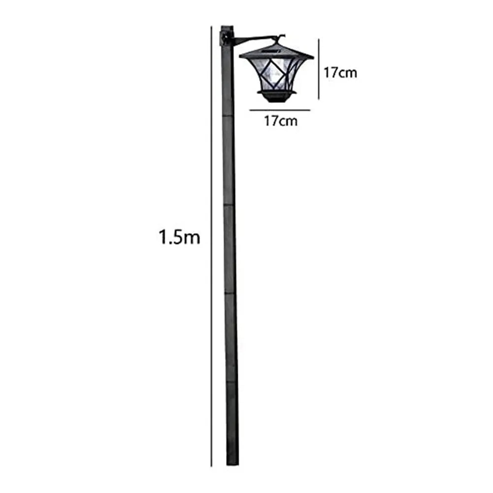 Solar Floor Lamp Post Light – 1.5m Outdoor Decorative Lamp