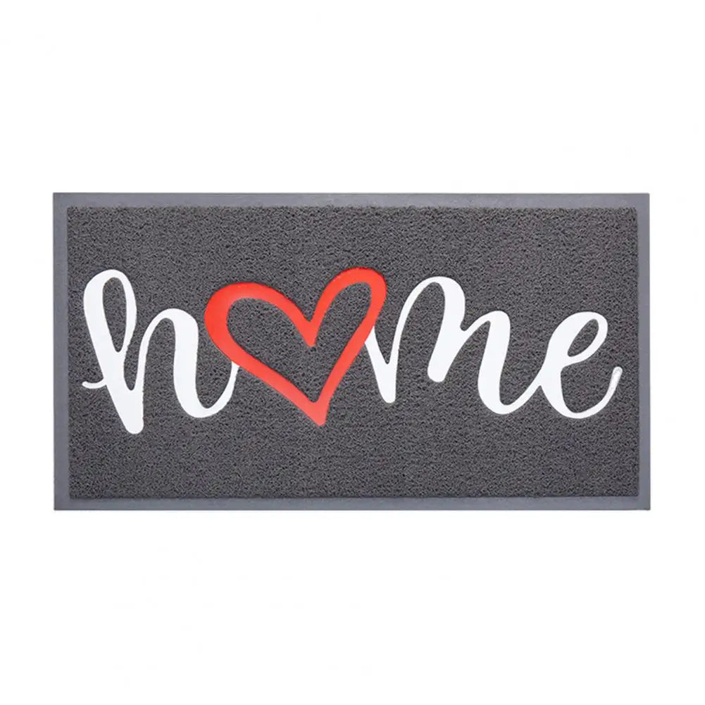 Entrance Floor Mat Hello Print  Non-Slip Rug Washable Mud Scrubber Doormat for Home  Front Door Entryway Laundry Bedroom