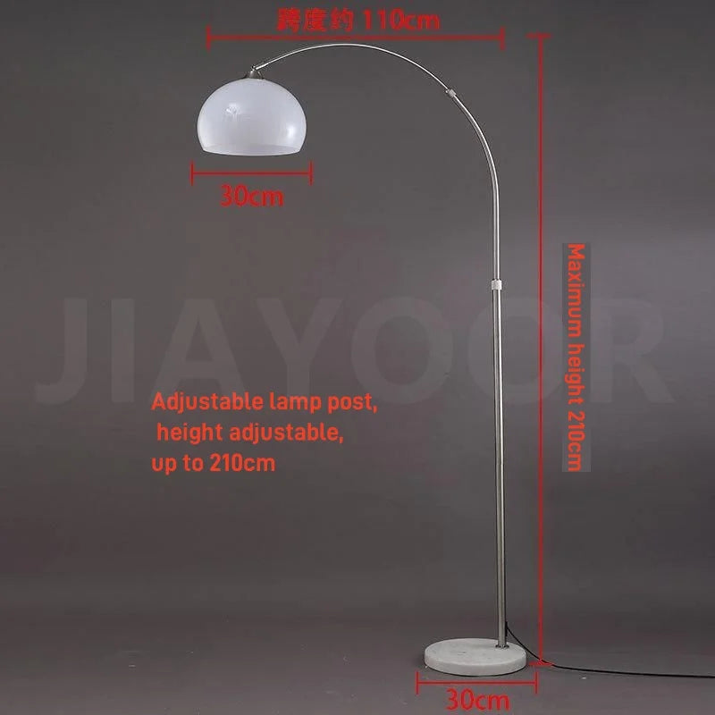 Modern Minimalist Living Room Bedroom Floor Lamp Reading Home Decoration Lamp Bed Lamp Retractable Floor Light Mood Lamp LED