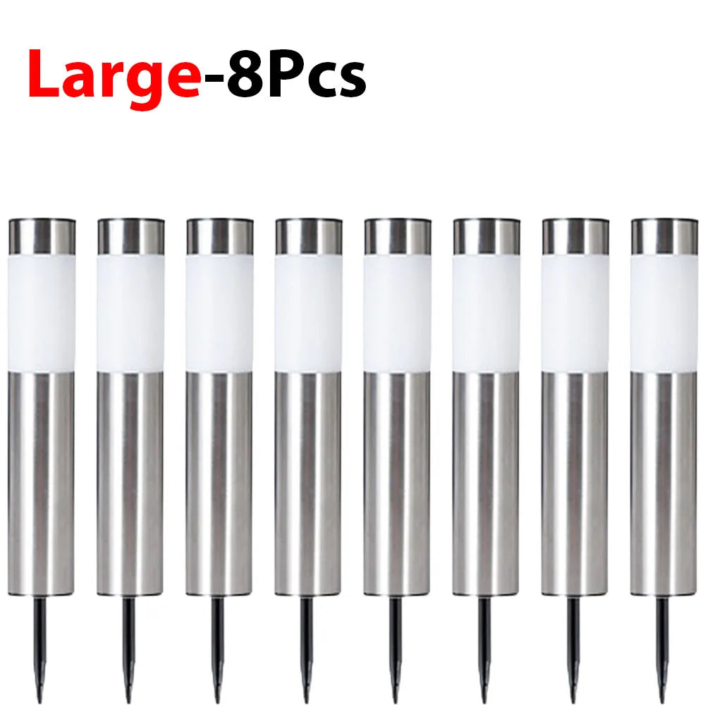 Solar Garden Pathway Lights – Outdoor LED Ground Lights (Pack Options)