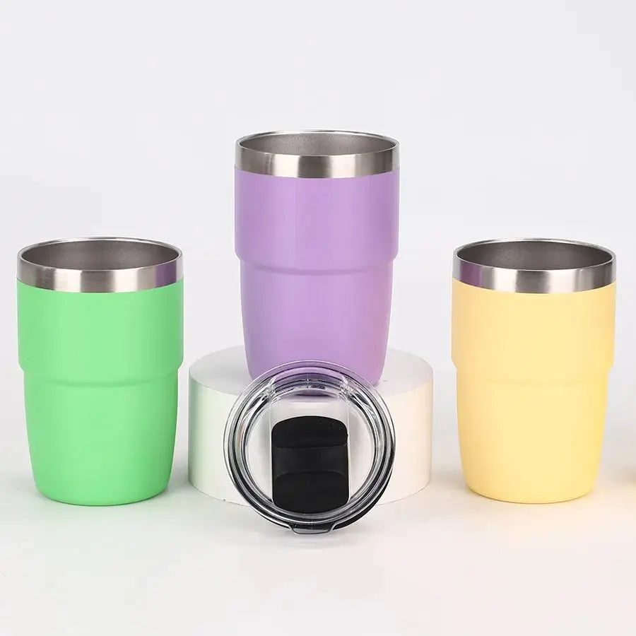 Creative Double-Wall Coffee Cup – 6oz / 8oz Vacuum Flask Tea Cup