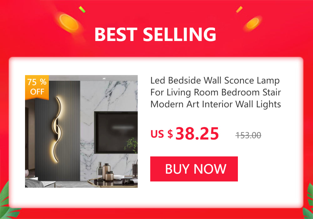 Black Modern Led Wall Sconce Lamp For Bedroom Living Room Hallway Stairs Home Minimalist Long Led Wall Light With Remote Control