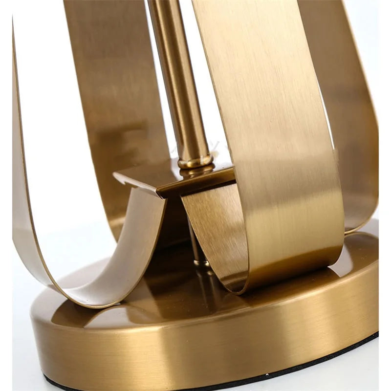 SOFEINA Modern Table Lamps Bedside Luxury Design Golden Desk Lights Home E27 Decorative For Foyer Living Room Office Bedroom