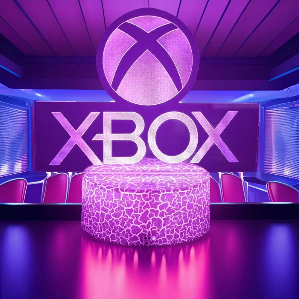 Gaming Lamp 3D Night Light For XBOX Gaming Room Desk Setup Lighting Gamer Decoration on The LED Lamps Table Icon Logo Kids Gifts