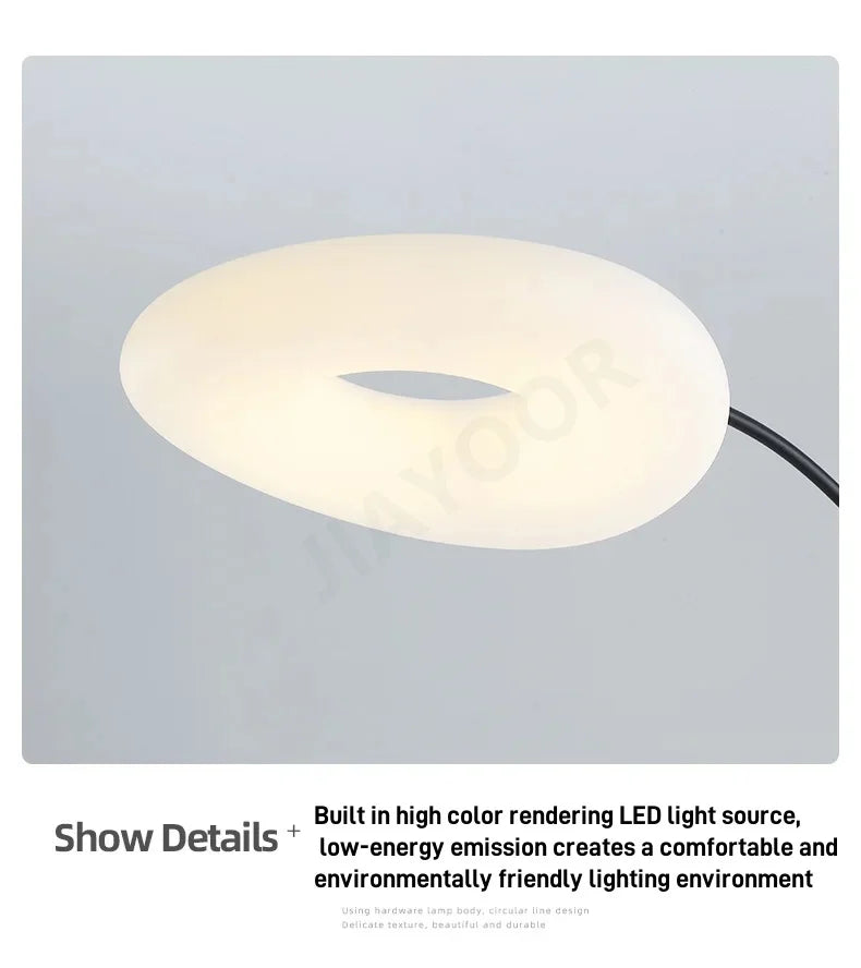 Creative Floor Lamp Modern Minimalist Standing Light Living Room Fishing Lamp Artistic Mood Lamp Bedroom LED Lighting Fixture