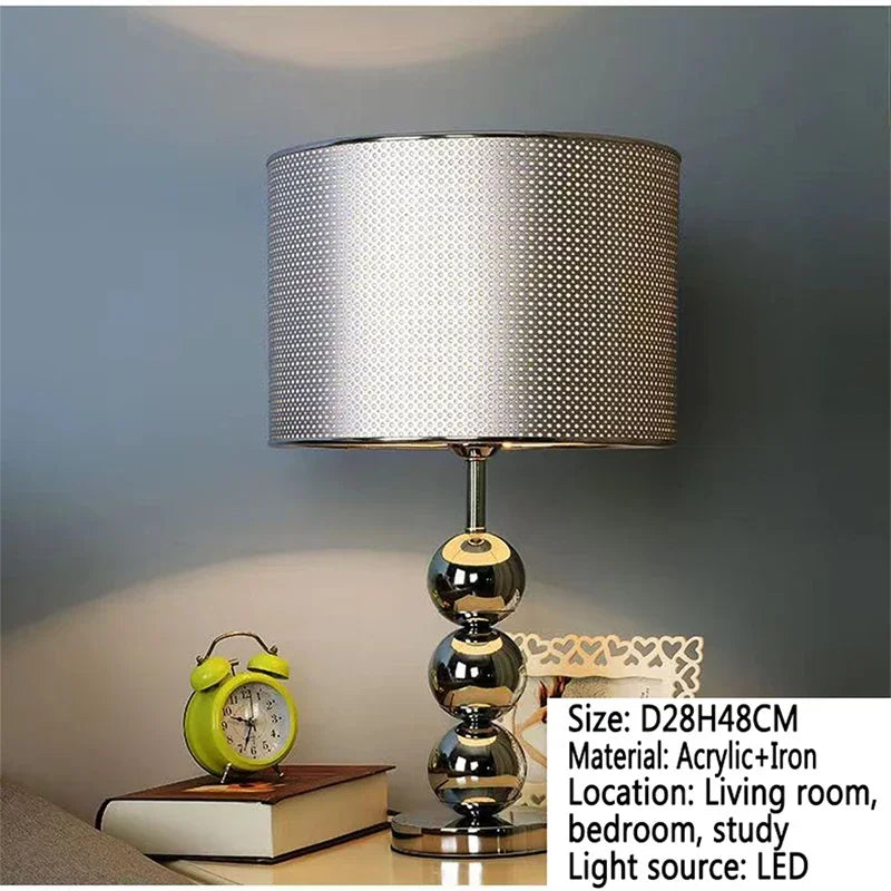 RONIN Nordic Modern Table Lamp Luxurious Living Room Bedroom Study LED Originality Bedside Desk Light