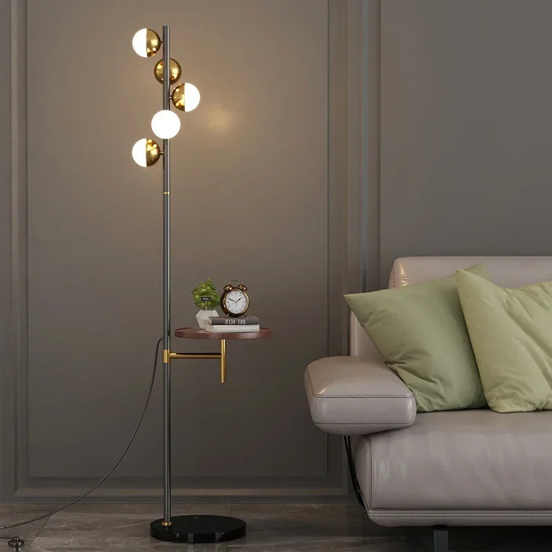 ASHER Contemporary Floor Lamp Luxury Living Room Bedroom Study Villa Hotel LED Fashion Creativity Decorative Standing Light