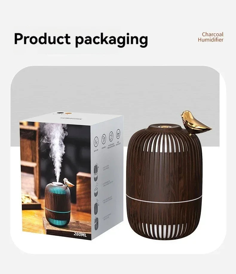 Dreambird Humidifier Home Office Desktop Atmosphere Light Air Water Humidifier Gift