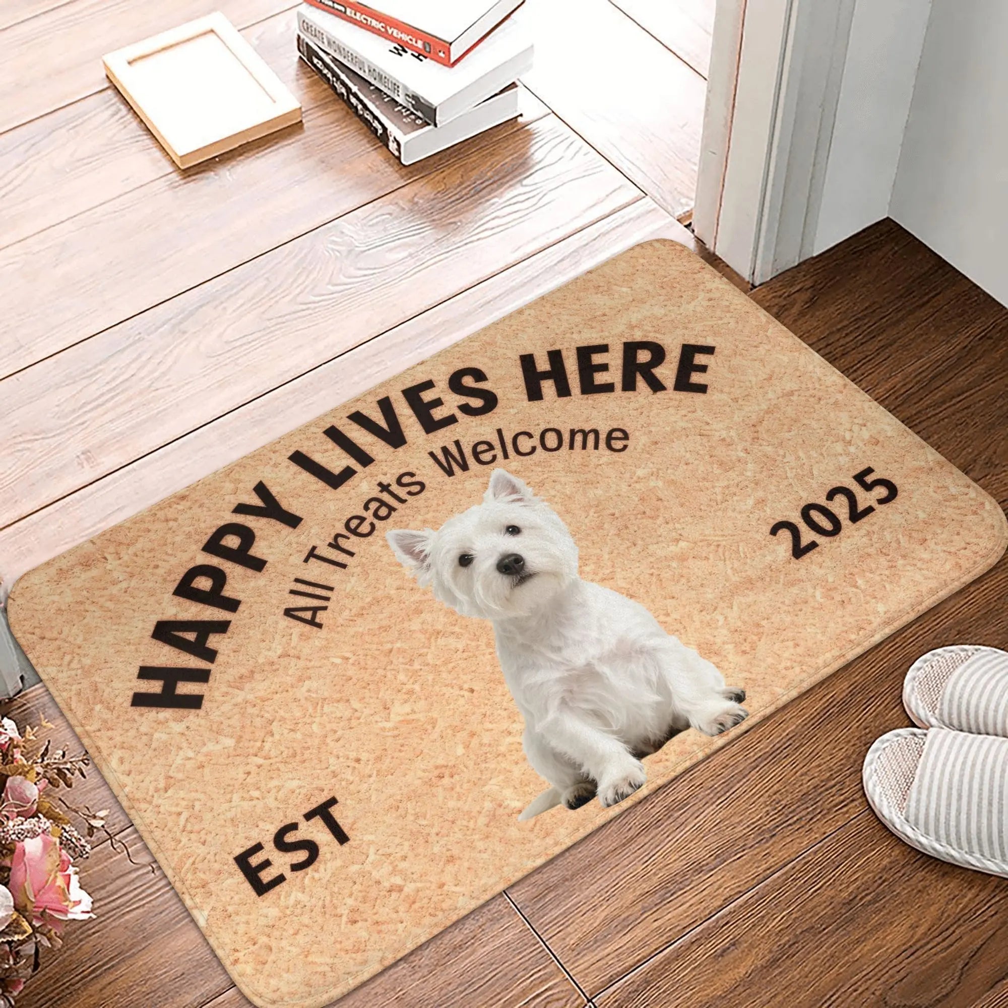 Multiple Dogs Doormat Non-Slip Entrance Bath Kitchen Floor Door Mats  Bedroom Balcony Rug Carpet Footpad