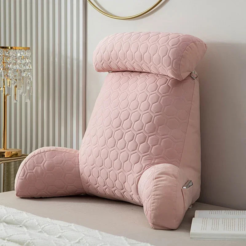 Reading Pillow Bed Pillow Back Cushion Waist Pillows with Washable Cover Chair Arm Standard Cool and Comfortable Cushion Sofa