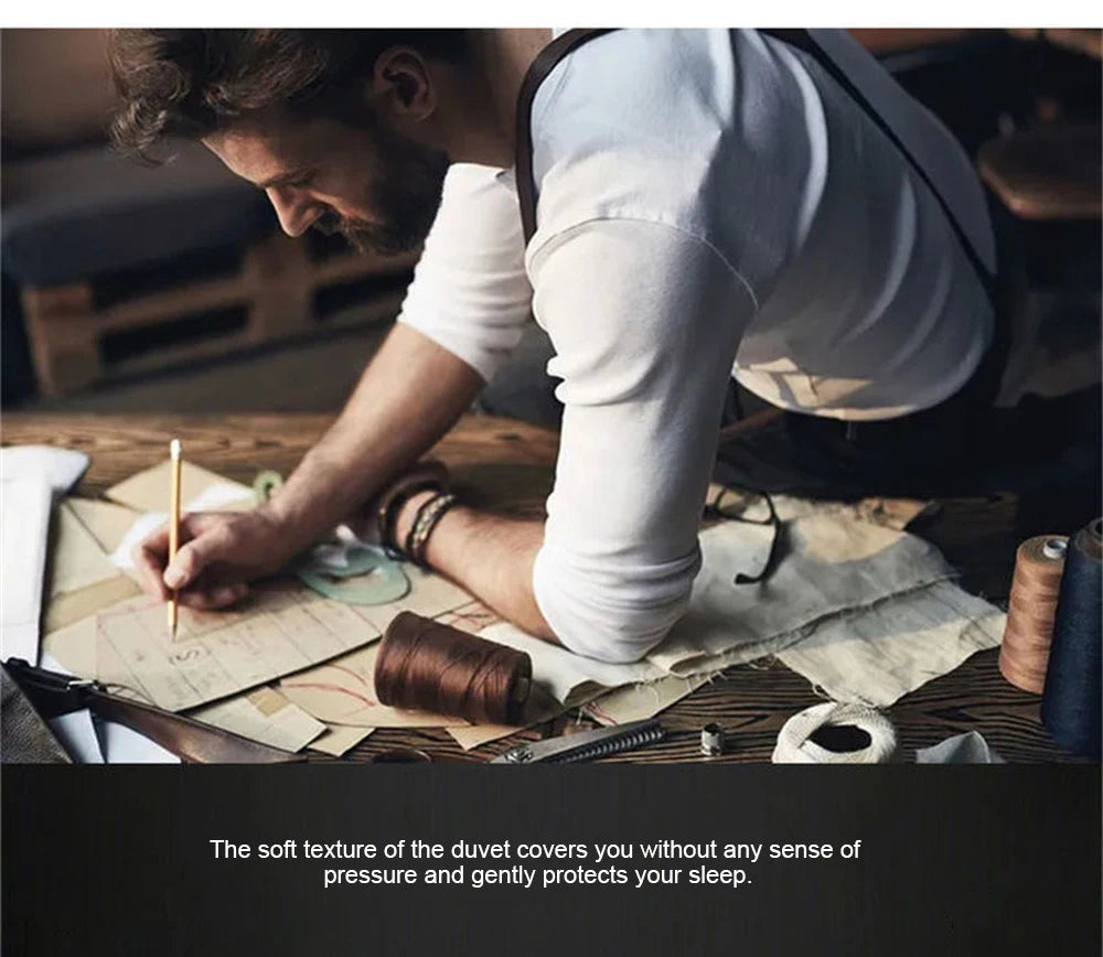 Sondeson Luxury White 100% Goose Down Pillow Down-proof Queen King 100% Cotton Bedding 3D Style Rectangle Winter Bedding Pillows