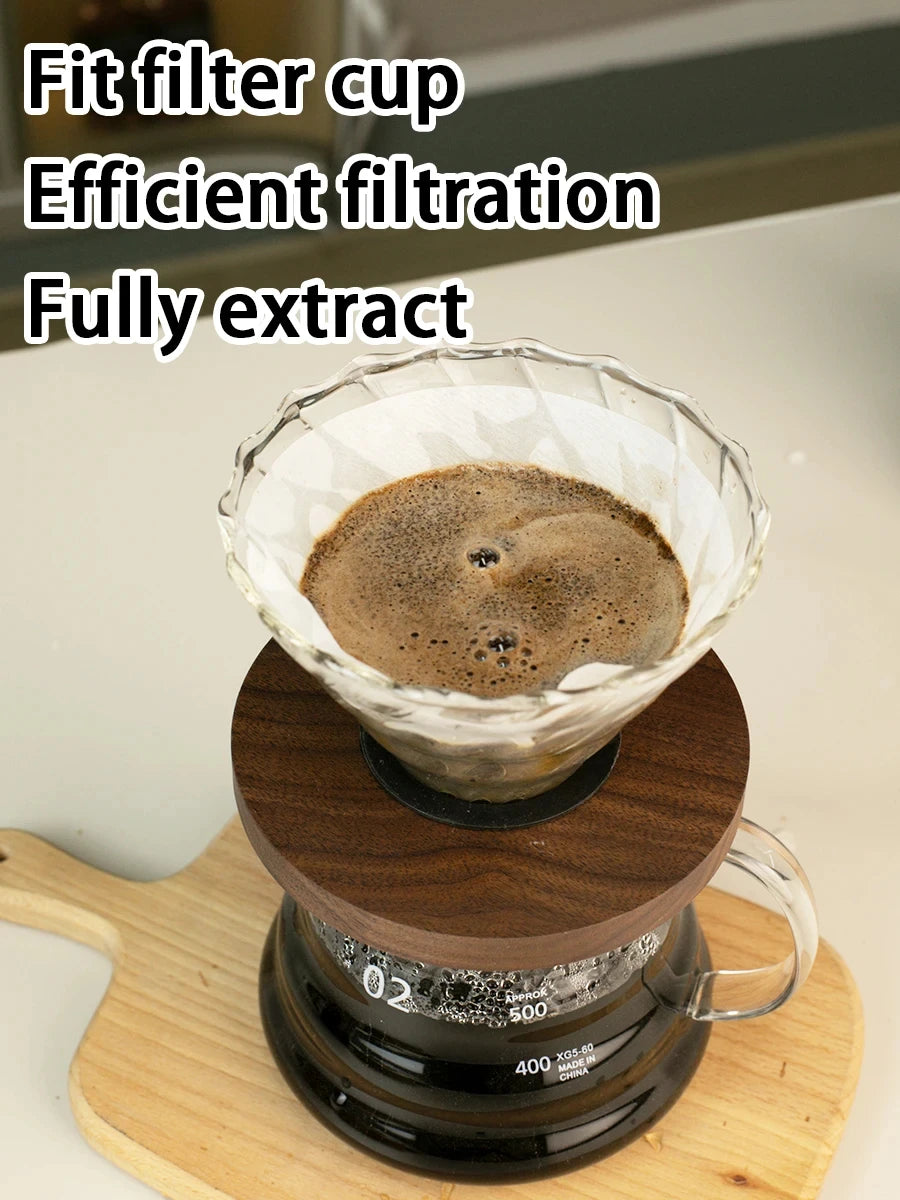 V-Shaped Disposable Coffee Filter Paper Bags – Eco-Friendly Hourglass Brewing Filters (50 / 100 Pack)